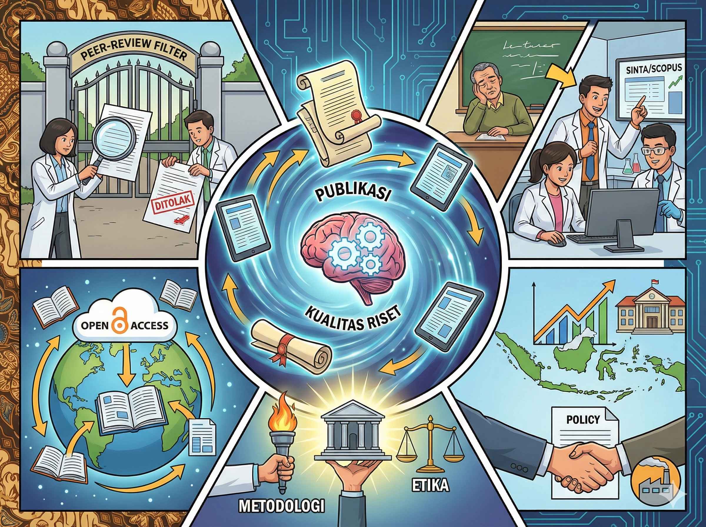 Sinergi Publikasi Jurnal Ilmiah dan Eskalasi Kualitas Riset Nasional: Transformasi Akademik Kontemporer